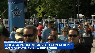 Chicago Police Memorial Foundation's Run to Remember honors fallen officers, including Luis Huesca