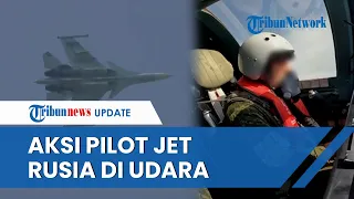 Menegangkan! Jet Tempur Sukhoi Su-34 Hancurkan Benteng Pertahanan dan Peralatan Militer Ukraina