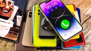 Incoming Call MEGA BATTLE Who Faster Calling iPhone vs Samsung vs Xiaomi vs OPPO vs Blackberry vs BQ