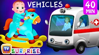 Surprise Eggs Street Vehicles For Kids | Baby, Public Transport, Utility Vehicles & more | ChuChu TV