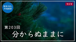 第203回「分からぬままに」2021/7/28【毎日の管長日記と呼吸瞑想】｜ 臨済宗円覚寺派管長 横田南嶺老師