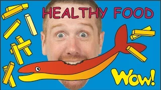 Healthy Food for Steve and Maggie | Magic English Stories for Kids | Cartoon Story Wow English TV