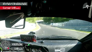 Porsche 944 Turbo driving 8:11 on Nürburgring Nordschleife BTG