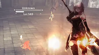 NieR: Automata - LvL 99 DLC/Special Arena - A2 - Finish 7:16min (Very Hard) (非常に難しい)