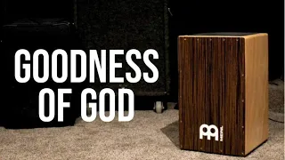 Goodness of God • Cajon Playthrough