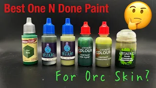 Best Transparent Paint For GreenSkins using the SLAPCHOP Method? 🤔 Contast or SpeedPaint Or