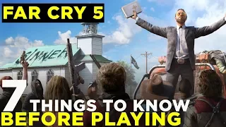 Far Cry 5 BEGINNER'S GUIDE | 7 Tips If You're Just Starting Out