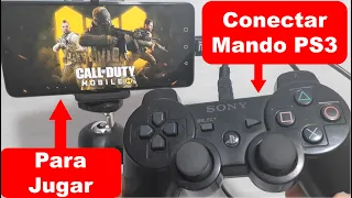Como conectar un mando de PS3 a ANDROID para JUGAR Call Of Duty Mobile