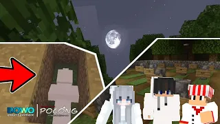 KABUR DARI KEJARAN POCONG!!! - MINECRAFT HORROR - MAIN SAMA JUNDY DAN RAIN