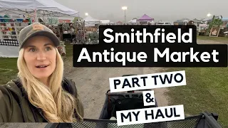 PART TWO This Antique Market was DOUBLE the size of last year...Shop with Me!