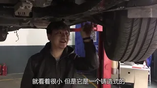 【大飙车21】广汽传祺的GS8-底盘无喷涂后悬有缺陷，传祺GS8的裙底风光原来是这样（3/4）