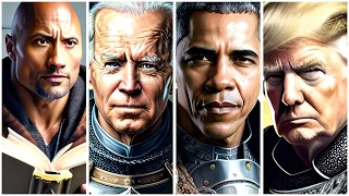 The Rock Leads Biden, Trump, and Obama in an Elden Ring D&D Campaign
