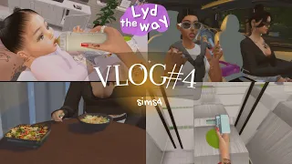 LydTheVlog#4 - baby Londynn, lunch & shopping 👩🏽‍🍼🍽️🛍️ | SIMS 4 VLOG