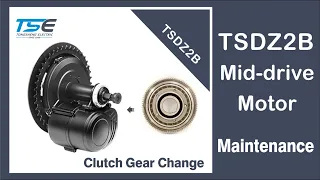 Tongsheng TSDZ2B Clutch Gear Replacement