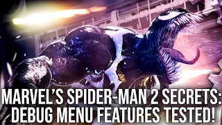 Marvel's Spider-Man 2 Secrets Revealed: Debug Menu Features Tested