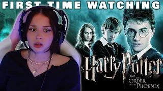 Why Sirius?! ! Harry Potter and The Order of the Phoenix | First Time Watching |