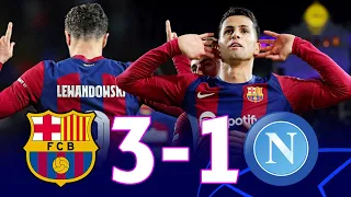 Barcelona vs Napoli [3-1] Champions League, Round of 16, 2nd Leg - MATCH REVIEW