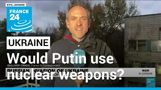 Ukraine defence minister says he doesn't believe Putin will use nuclear weapons • FRANCE 24