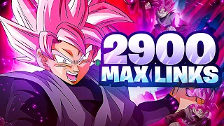 THE GRIND IS ALMOST DONE.... 2,900 MAX LINK LEVEL 10 UNITS ACHIEVED! (DBZ: Dokkan Battle)