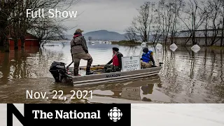 CBC News: The National | More storms head to B.C., P.E.I. potato problems, Santa shortage