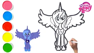 How To Draw Princess Luna From My Little Pony