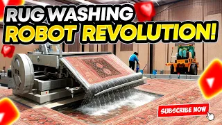 Rug Washing: The Robot Revolution!