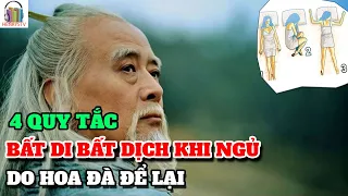 4 quy tắc bất di bất dịch khi đi ngủ do chính thần y Hoa Đà để lại