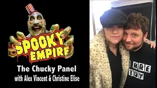 DDD Ep. #134 - Spooky Empire 2018 - Chucky Panel with Alex Vincent & Christine Elise