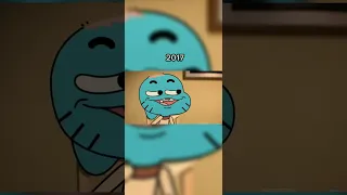 Evolution of gumball 2008-2023