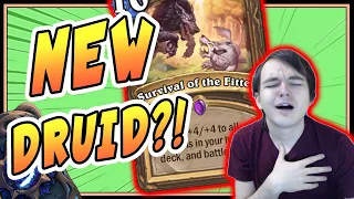 NEW BEAST DRUID DECK?! | Scholomance Academy | Hearthstone | Kolento