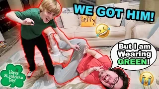 STARTING A "PINCH" WAR!! (HE WAS SO MAD) (FUNNY)
