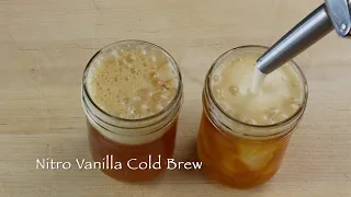 Whip Dispenser Nitro Vanilla Cold Brew Coffee