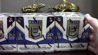 2017 Panini Elite Football 1/2 Case Break