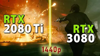 RTX 3080 vs RTX 2080 Ti - OC // Test in 6 Games | 1440p