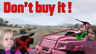 Don't buy the Minigun at Insurgent Pickup Custom [ Minigun vs Machinegun ] which is better ? GTA 5