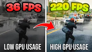 How to FIX LOW GPU USAGE While GAMING in 2023! (UPDATED) - Increase GPU Usage