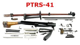 PTRS-41 AT Rifle : Disassembly & Assembly