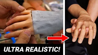 Making Ultra Realistic State of the Art 3D Silicone Arms in Korea