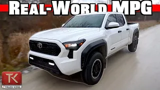 Better MPG Than the Old V6? 2024 Toyota Tacoma 2.4L Turbo MPG Test