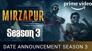 Mirzapur Season 3 Trailer I Release Date I Mirzapur 3 Trailer I Amazon Prime I Mirzapur Season 3