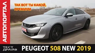 Новый флагман Peugeot 508 NEW 2019 конкуренты на нервах