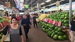 Центральный рынок г. Калининграда. (входим на фруктово- овощные ряды). Обзор цен.