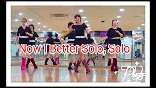 Now I Better Solo, Solo-High Beginner(사)한국라인댄스협회-남양주지회(Demo)