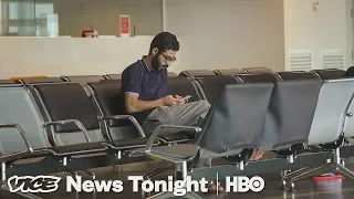 This Syrian Refugee Has Been Stuck In An Airport Transit Zone For More Than A Month (HBO)