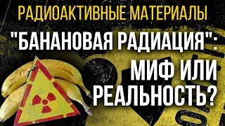 ☢ Радиация в бананах: миф или реальность?