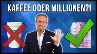 MILLIONEN oder KAFFEE | So sparst Du Dich automatisch REICH