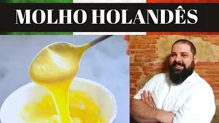 MOLHO HOLANDÊS | MOLHOS CLÁSSICOS | RECEITA FÁCIL