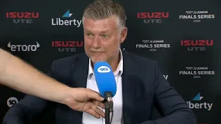 Sydney FC Coach Ufuk Talay - Post Match Press Conference - SYDvMAC