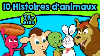 10 Histoires d'animaux | Histoire Pour S'endormir | Contes De Fées en Français | Histoire