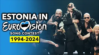 Estonia in Eurovision Song Contest 🇪🇪 (2024 - 1994 RECAP)